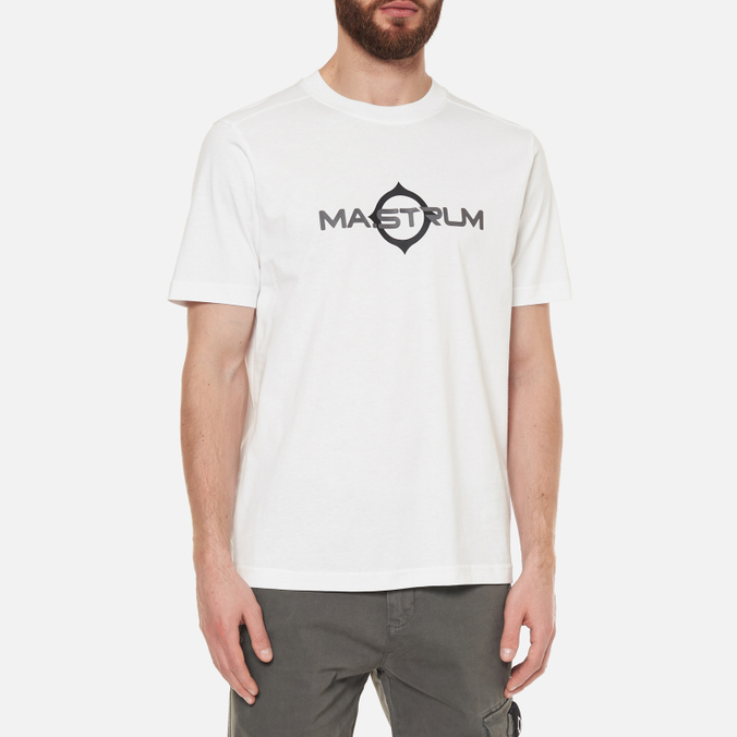 Мужская футболка MA.Strum, цвет белый, размер XXL MAS8369-M100 Logo Print - фото 3