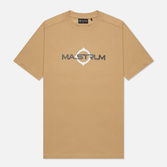Мужская футболка MA.Strum Logo Print Sand