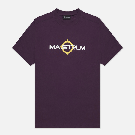 Мужская футболка MA.Strum Logo Print, цвет фиолетовый, размер XXXL