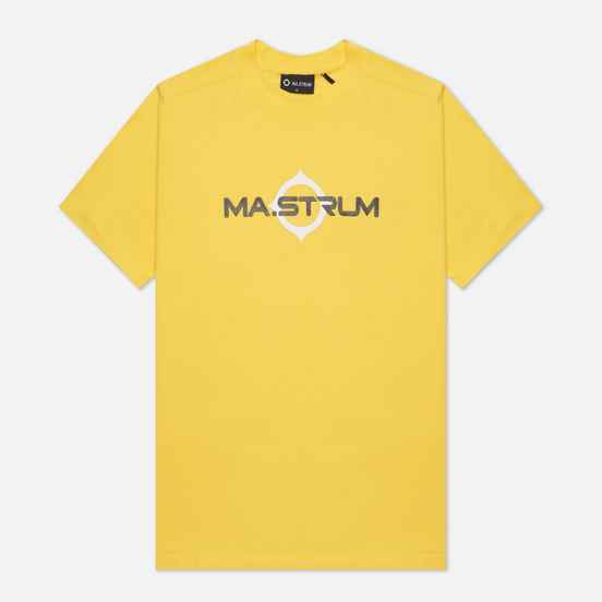 Мужская футболка MA.Strum Logo Print Citrus Yellow