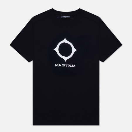 Мужская футболка MA.Strum Distort Logo, цвет чёрный, размер S