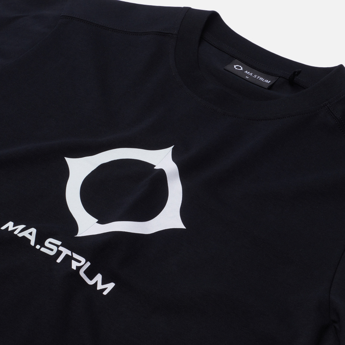 Мужская футболка MA.Strum, цвет чёрный, размер S MAS8370-M000 Distort Logo - фото 2
