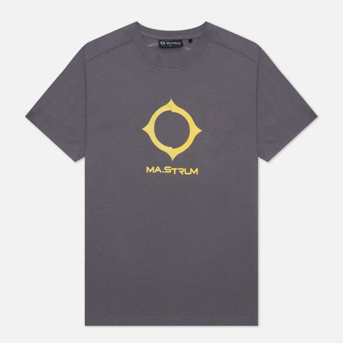 Мужская футболка MA.Strum, цвет серый, размер S MAS8370-M019 Distort Logo - фото 1