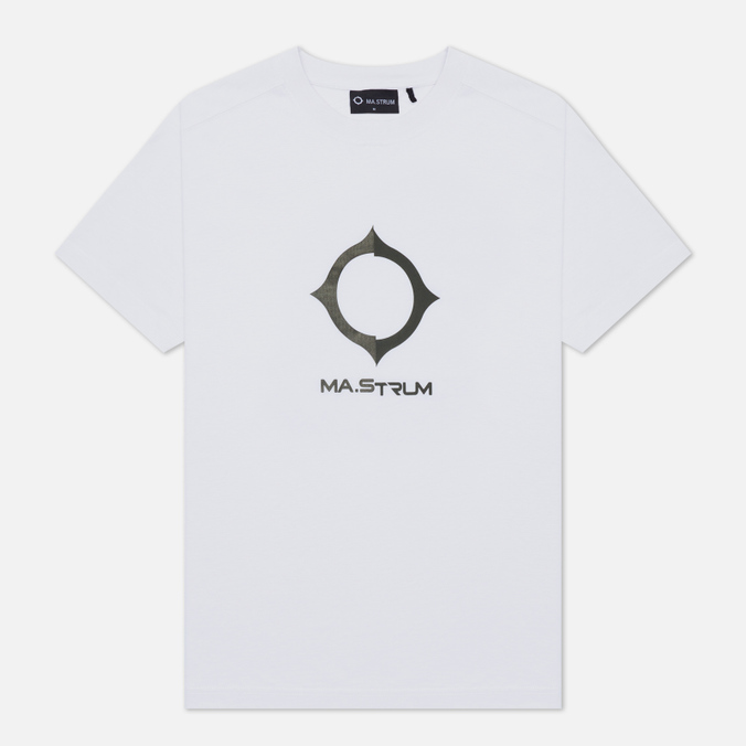 Мужская футболка MA.Strum, цвет белый, размер XXXL MAS8370-M100 Distort Logo - фото 1
