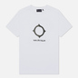 Мужская футболка MA.Strum Distort Logo Optic White фото - 0