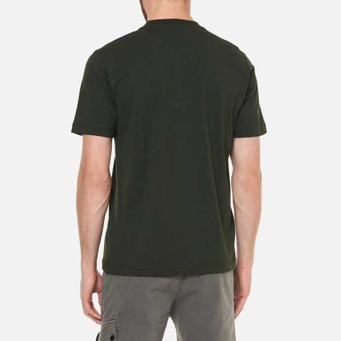 Мужская футболка MA.Strum, цвет зелёный, размер S MAS8370-M306 Distort Logo - фото 4