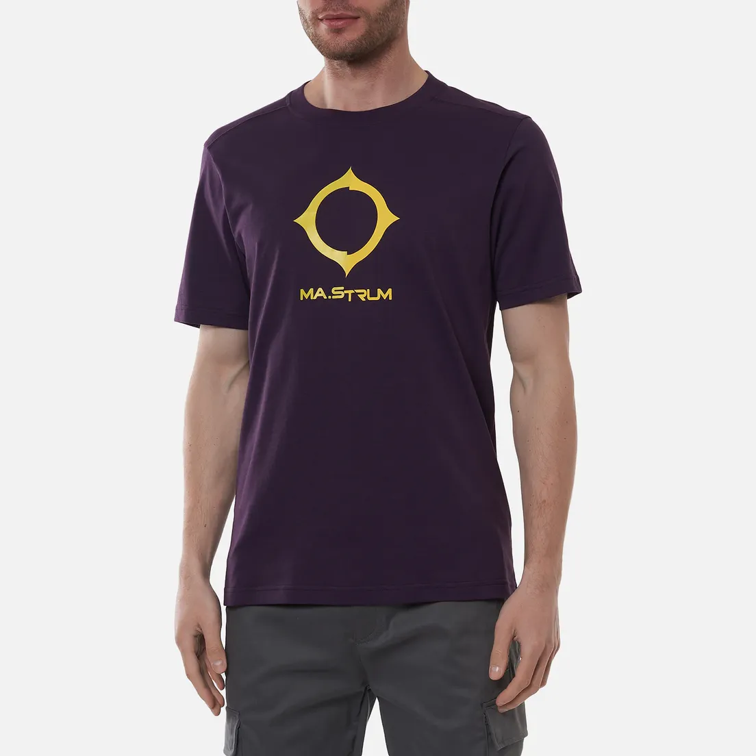 MA.Strum Мужская футболка Distort Logo