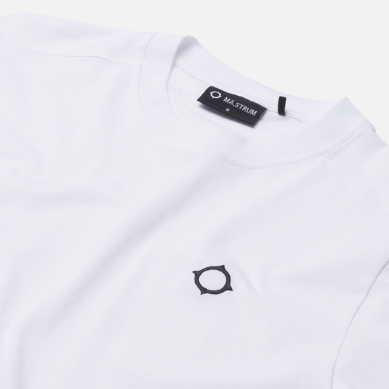 Мужская футболка MA.Strum Icon Embroidered ID Optic White