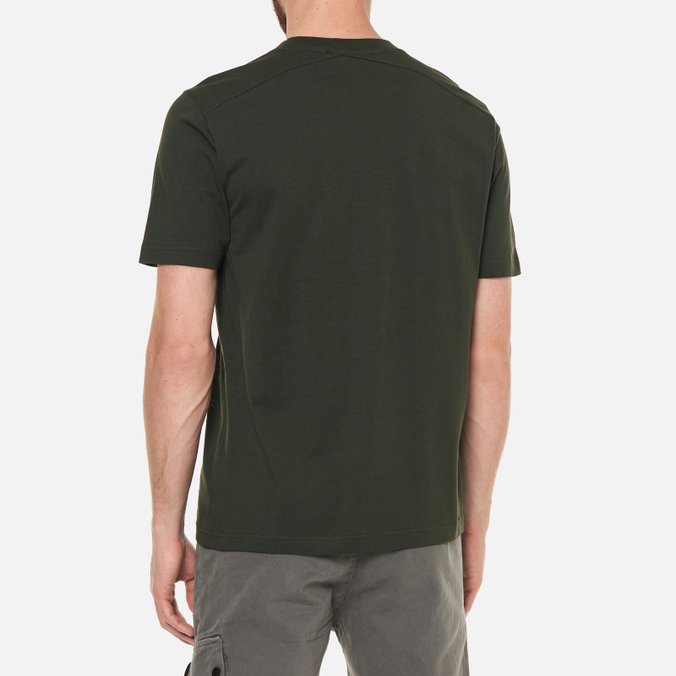 Мужская футболка MA.Strum, цвет оливковый, размер S MAS8371-M306 Icon Embroidered ID - фото 4