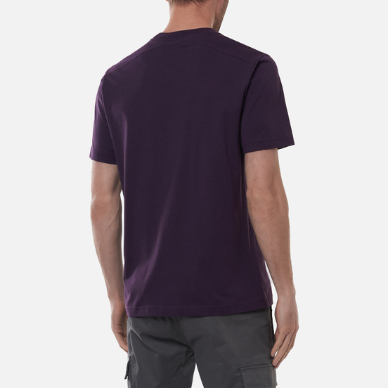 Мужская футболка MA.Strum Icon Embroidered ID Aubergine