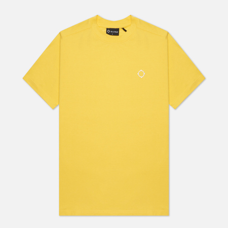 Мужская футболка MA.Strum Icon Embroidered ID, цвет жёлтый, размер XXXL