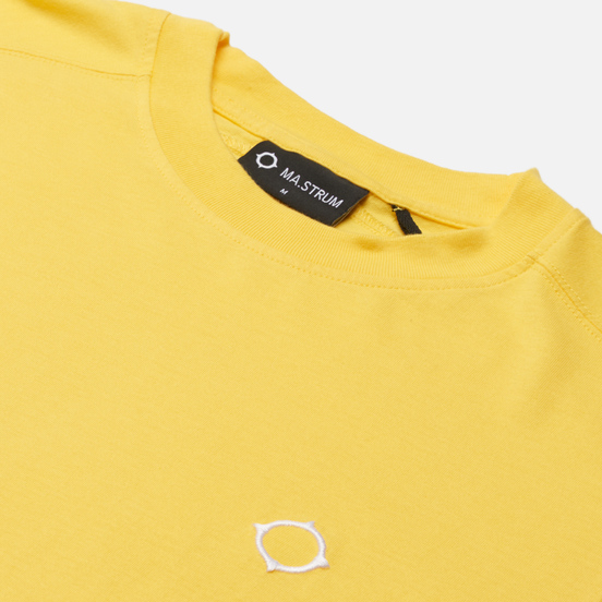 Мужская футболка MA.Strum Icon Embroidered ID Citrus Yellow