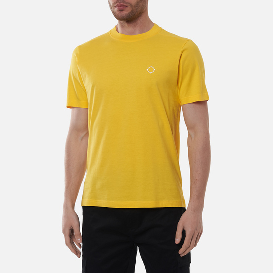 Мужская футболка MA.Strum Icon Embroidered ID Citrus Yellow