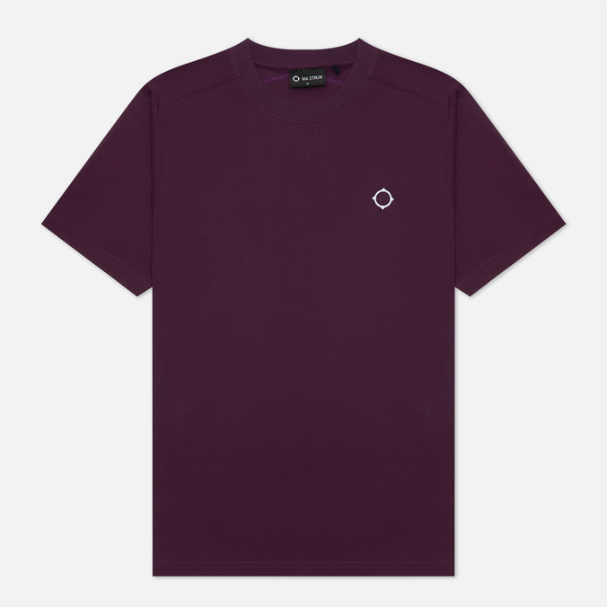 Мужская футболка MA.Strum, цвет фиолетовый, размер L MAS8371-M714 Icon Embroidered ID - фото 1