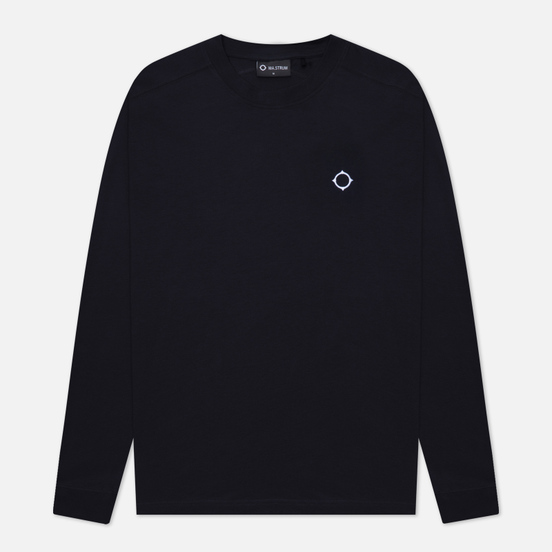 Мужской лонгслив MA.Strum Icon Embroidered ID Jet Black