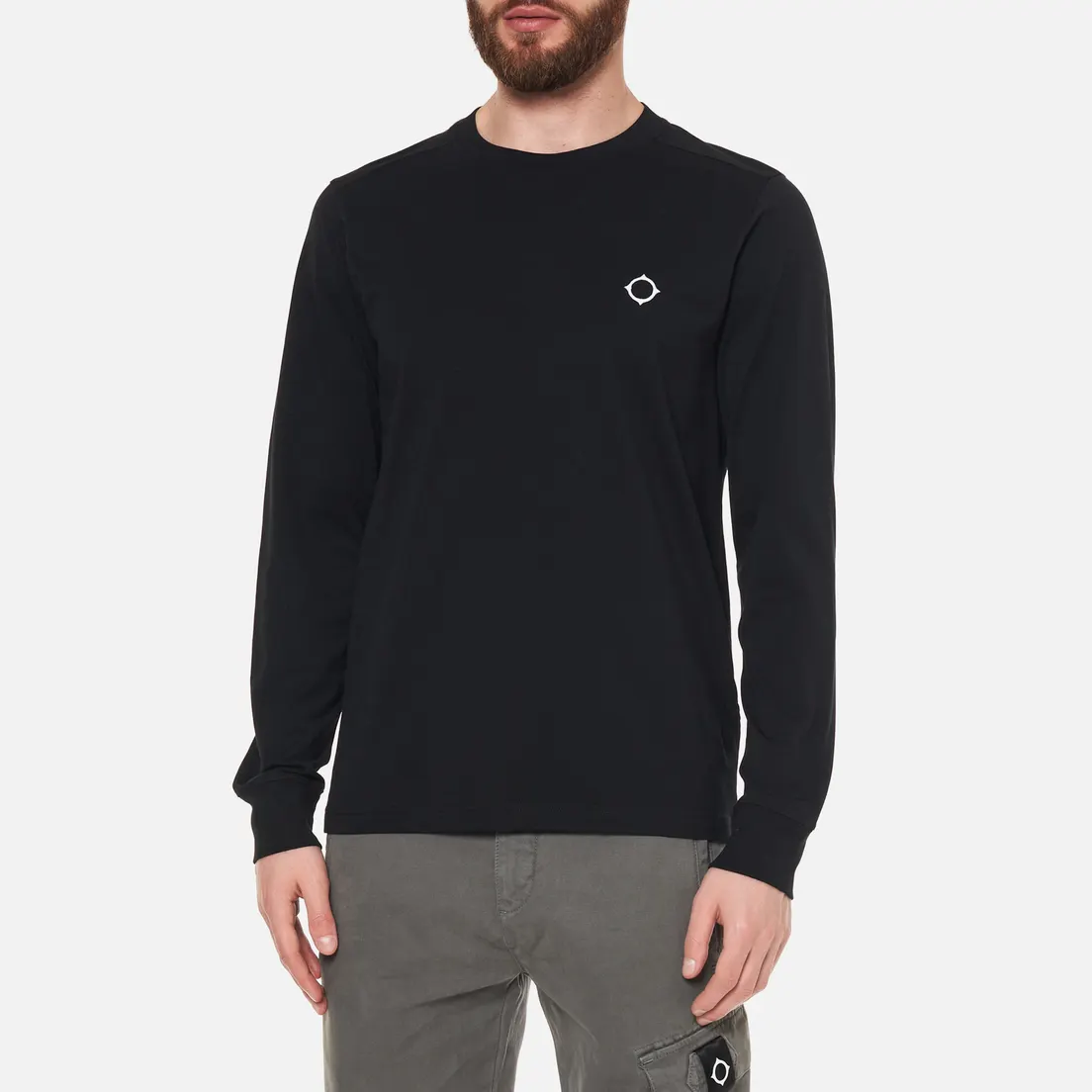 MA.Strum Мужской лонгслив Icon Embroidered ID