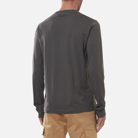 Мужской лонгслив MA.Strum Icon Embroidered ID Dark Slate