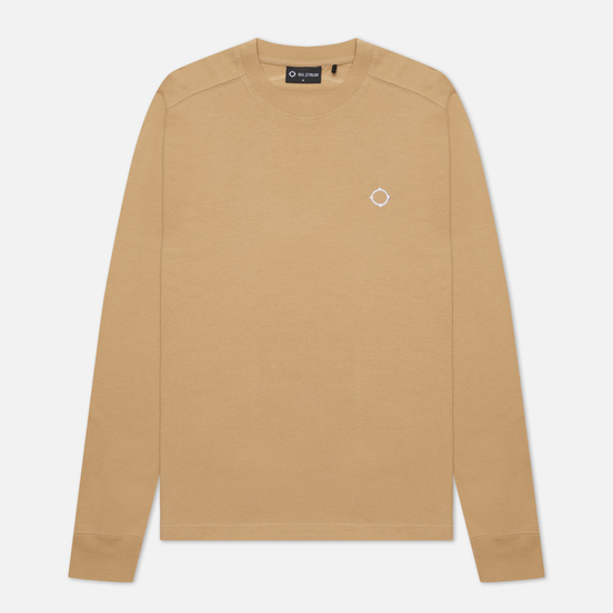 Мужской лонгслив MA.Strum Icon Embroidered ID Sand