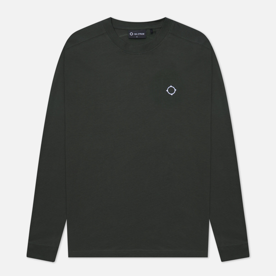 Мужской лонгслив MA.Strum Icon Embroidered ID Oil Slick