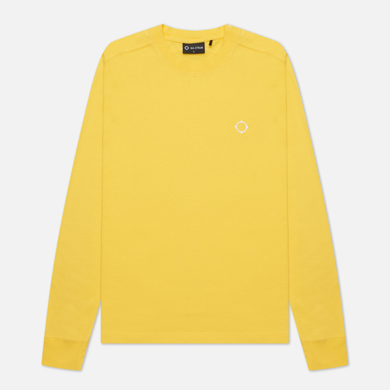 Мужской лонгслив MA.Strum Icon Embroidered ID Citrus Yellow