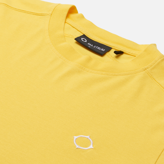 Мужской лонгслив MA.Strum Icon Embroidered ID Citrus Yellow