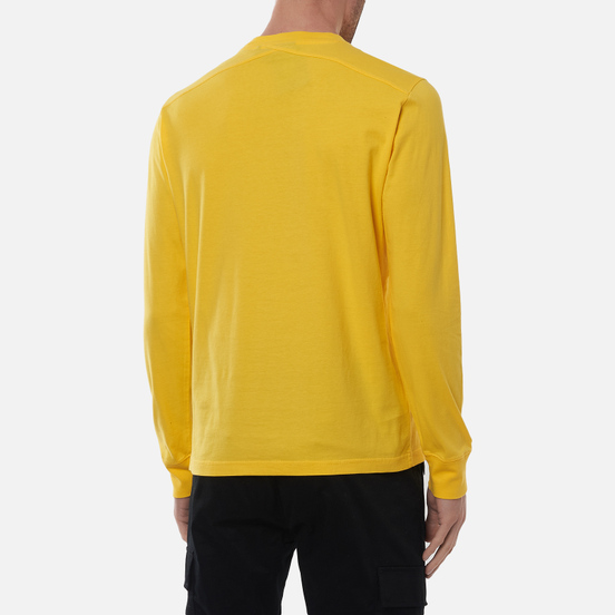 Мужской лонгслив MA.Strum Icon Embroidered ID Citrus Yellow