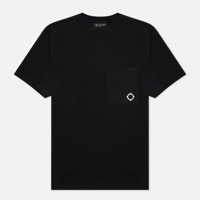 Мужская футболка MA.Strum, цвет чёрный, размер S MAS8373-M000 Quilt Pocket - фото 1