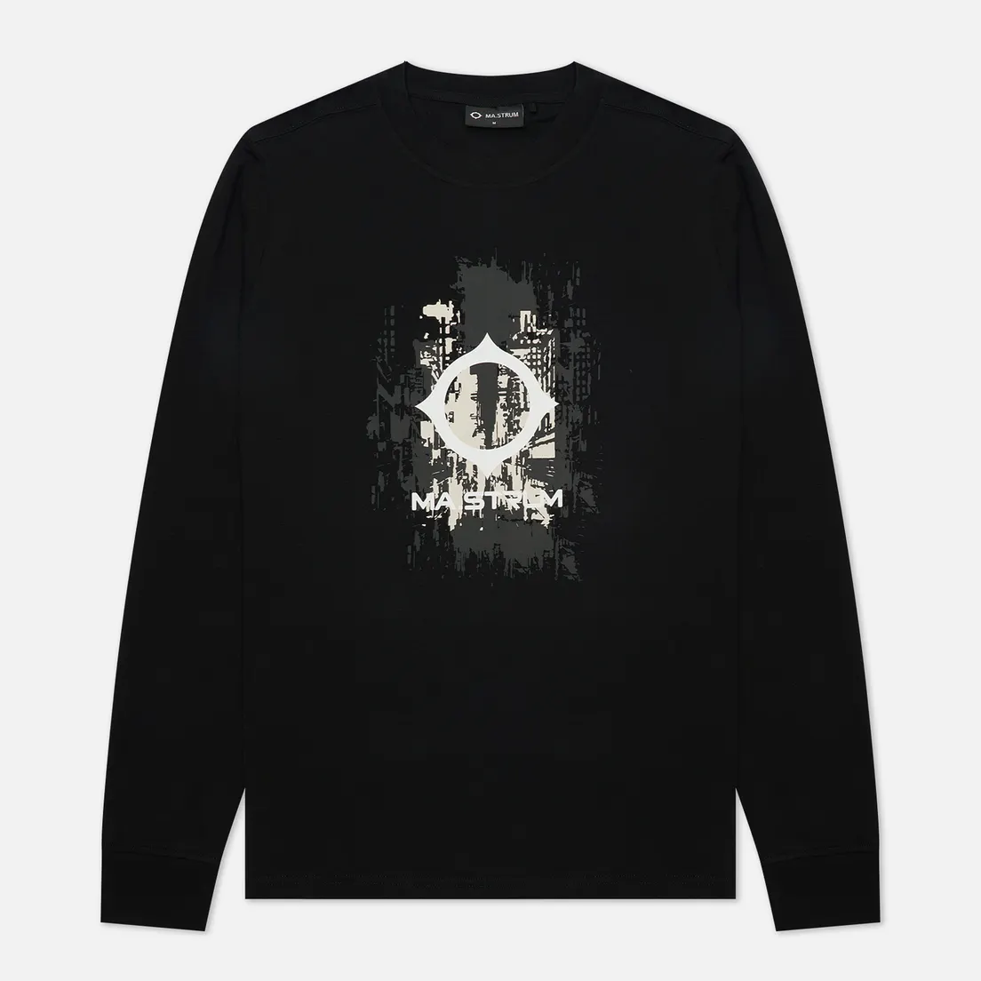 MA.Strum Мужской лонгслив Centre Chest Logo Print