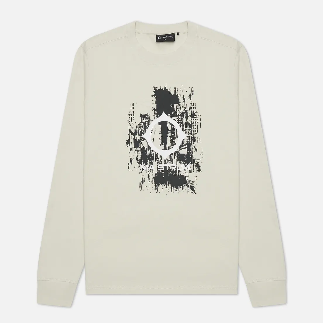 MA.Strum Мужской лонгслив Centre Chest Logo Print