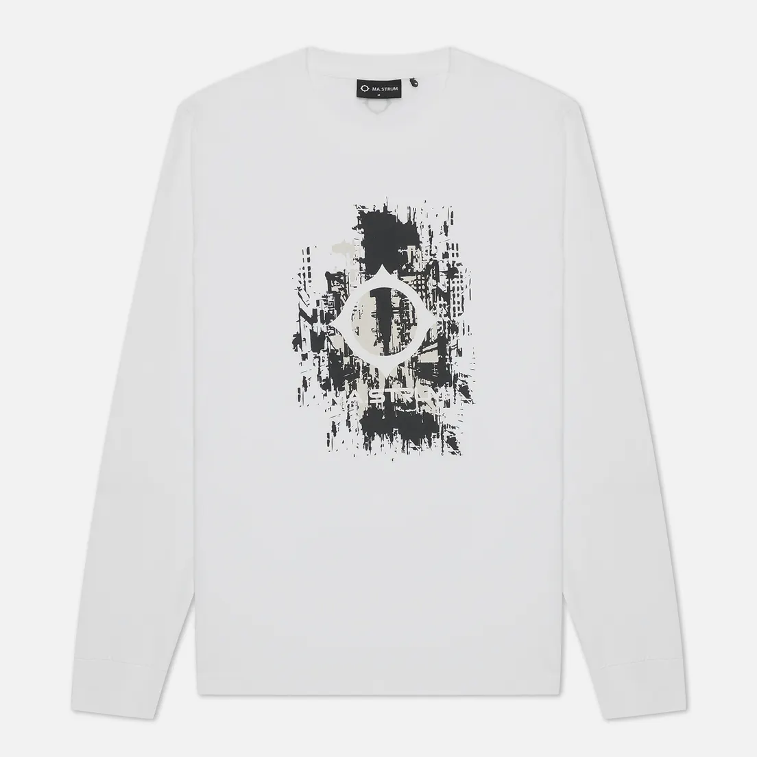 MA.Strum Мужской лонгслив Centre Chest Logo Print