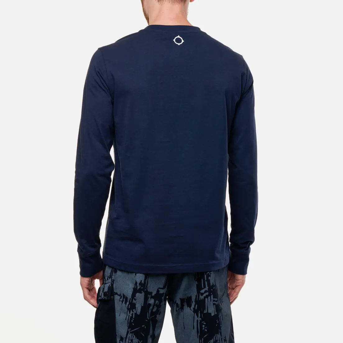MA.Strum Мужской лонгслив Centre Chest Logo Print