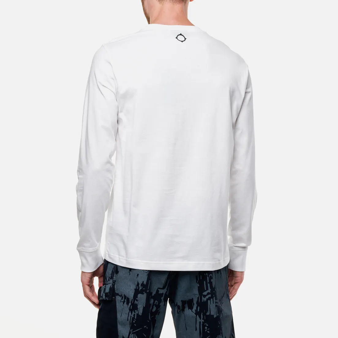 MA.Strum Мужской лонгслив Centre Chest Logo Print