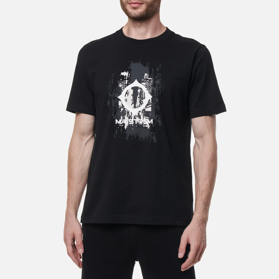 MA.Strum Мужская футболка Centre Chest Logo Print