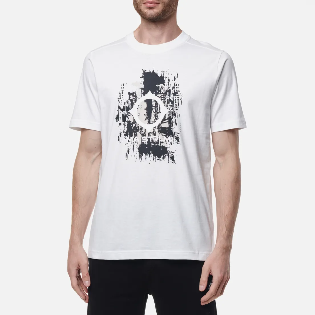 MA.Strum Мужская футболка Centre Chest Logo Print