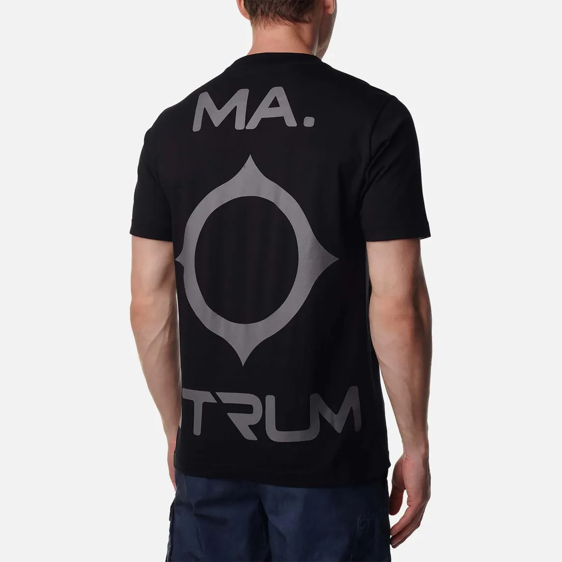 MA.Strum Мужская футболка Oversized Back Logo Print