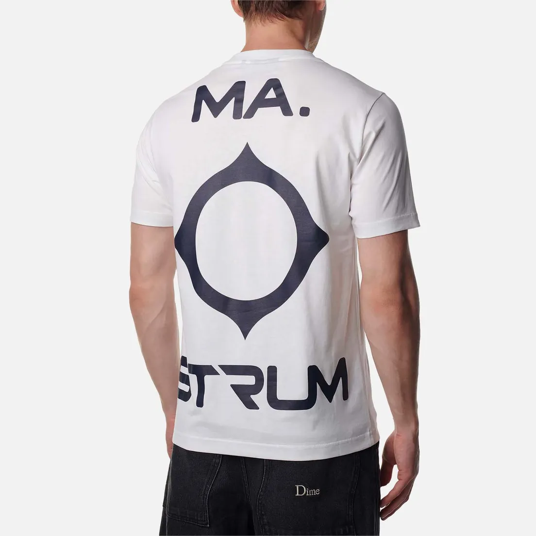 MA.Strum Мужская футболка Oversized Back Logo Print