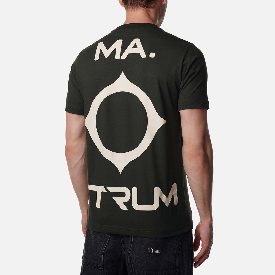 MA.Strum Мужская футболка Oversized Back Logo Print
