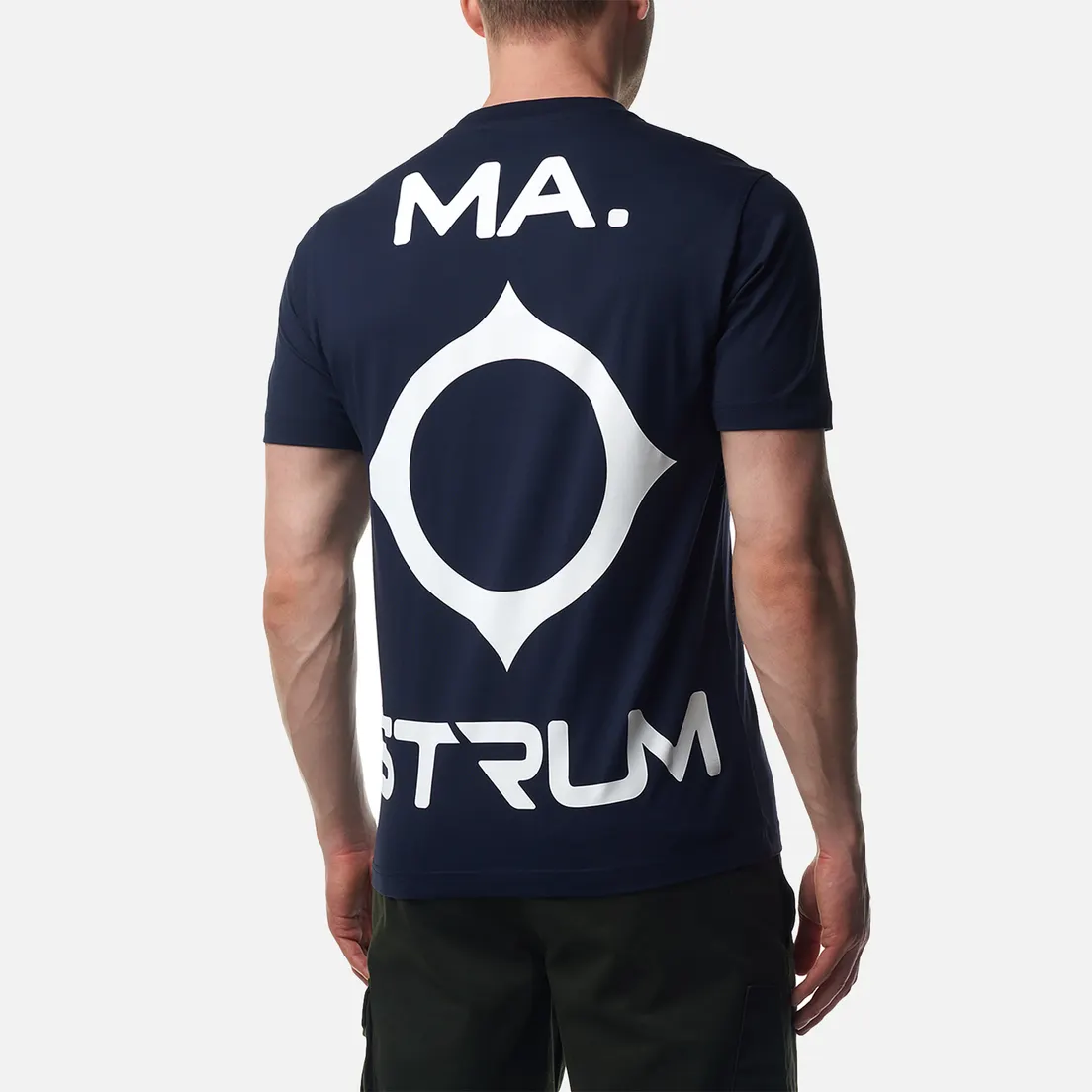 MA.Strum Мужская футболка Oversized Back Logo Print