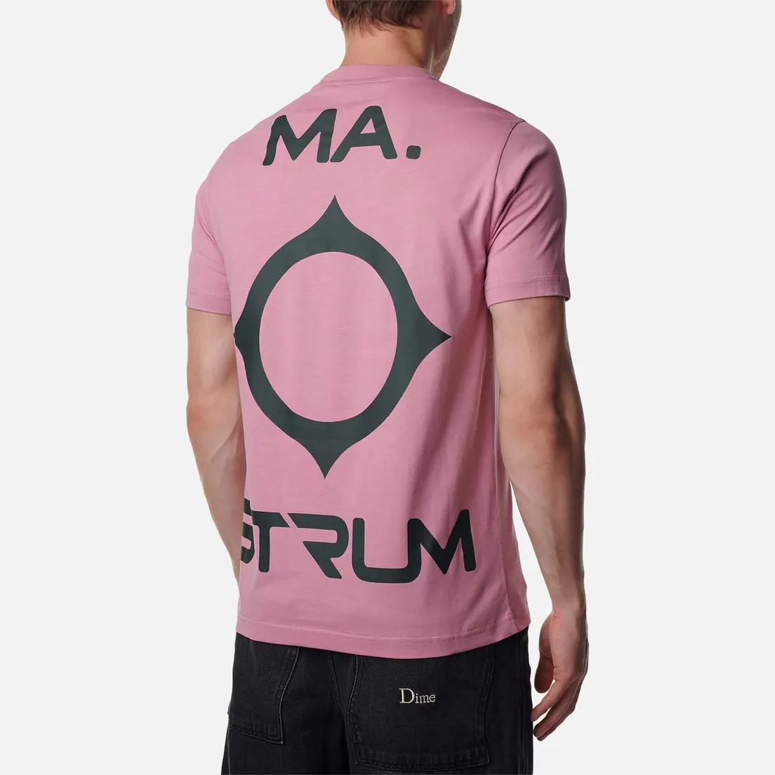 MA.Strum Мужская футболка Oversized Back Logo Print