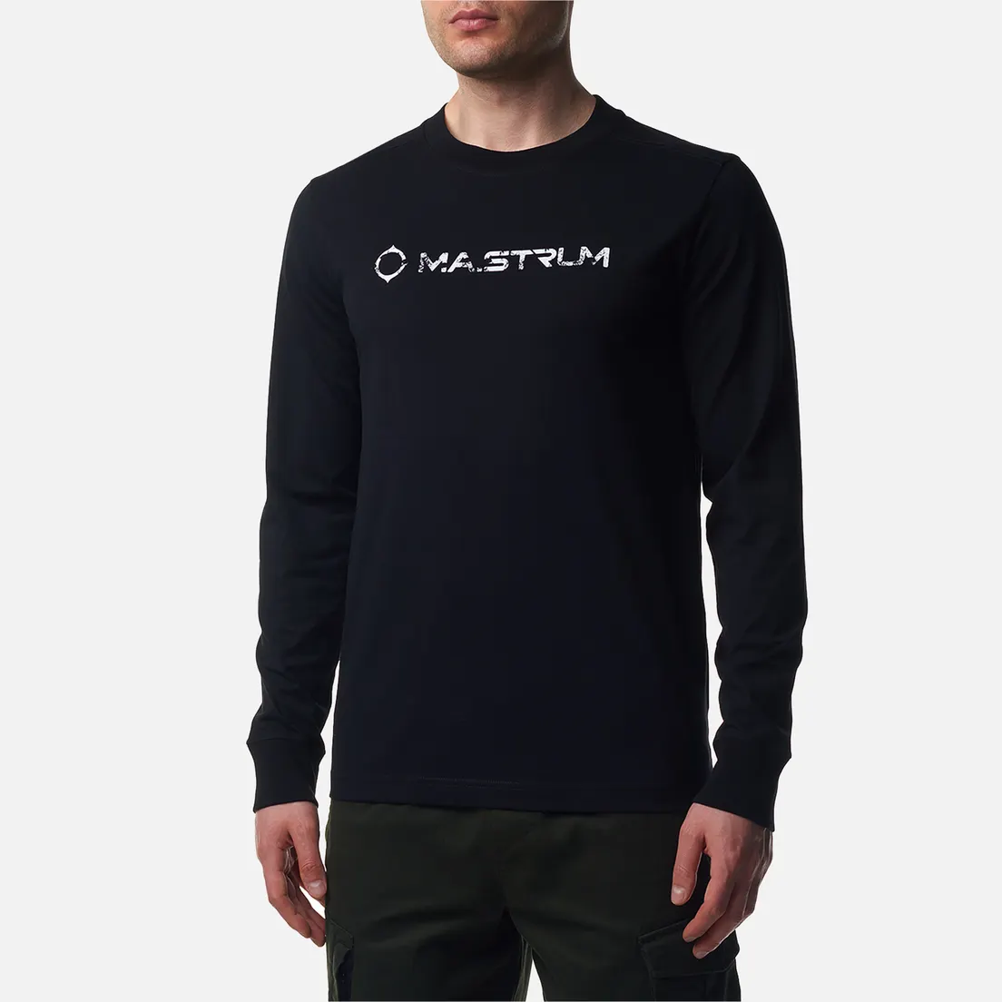 MA.Strum Мужской лонгслив Cracked Logo