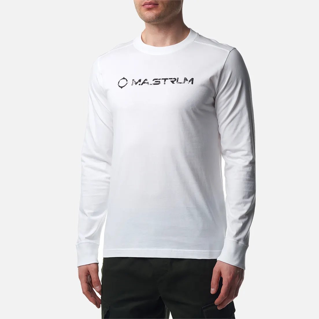 MA.Strum Мужской лонгслив Cracked Logo