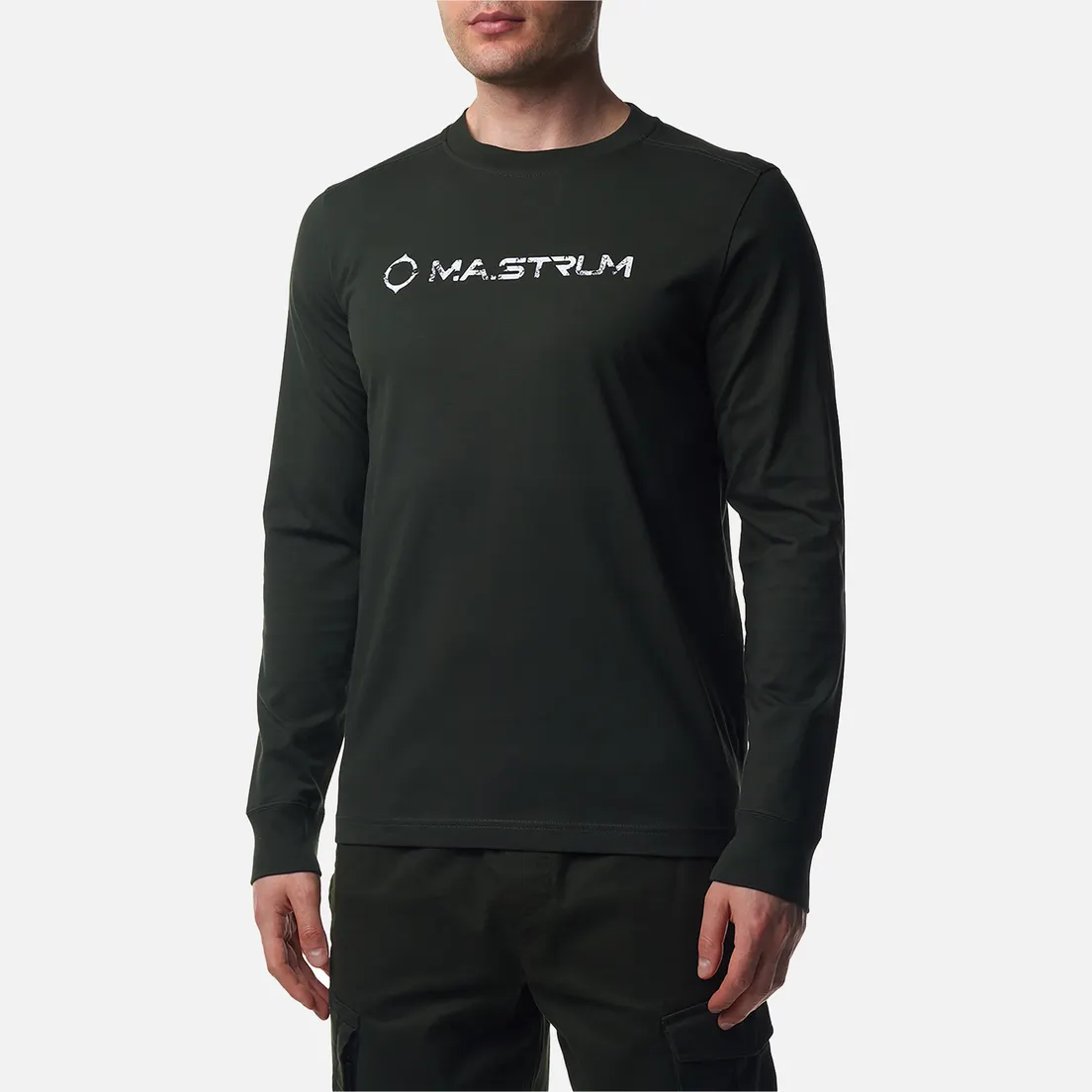 MA.Strum Мужской лонгслив Cracked Logo