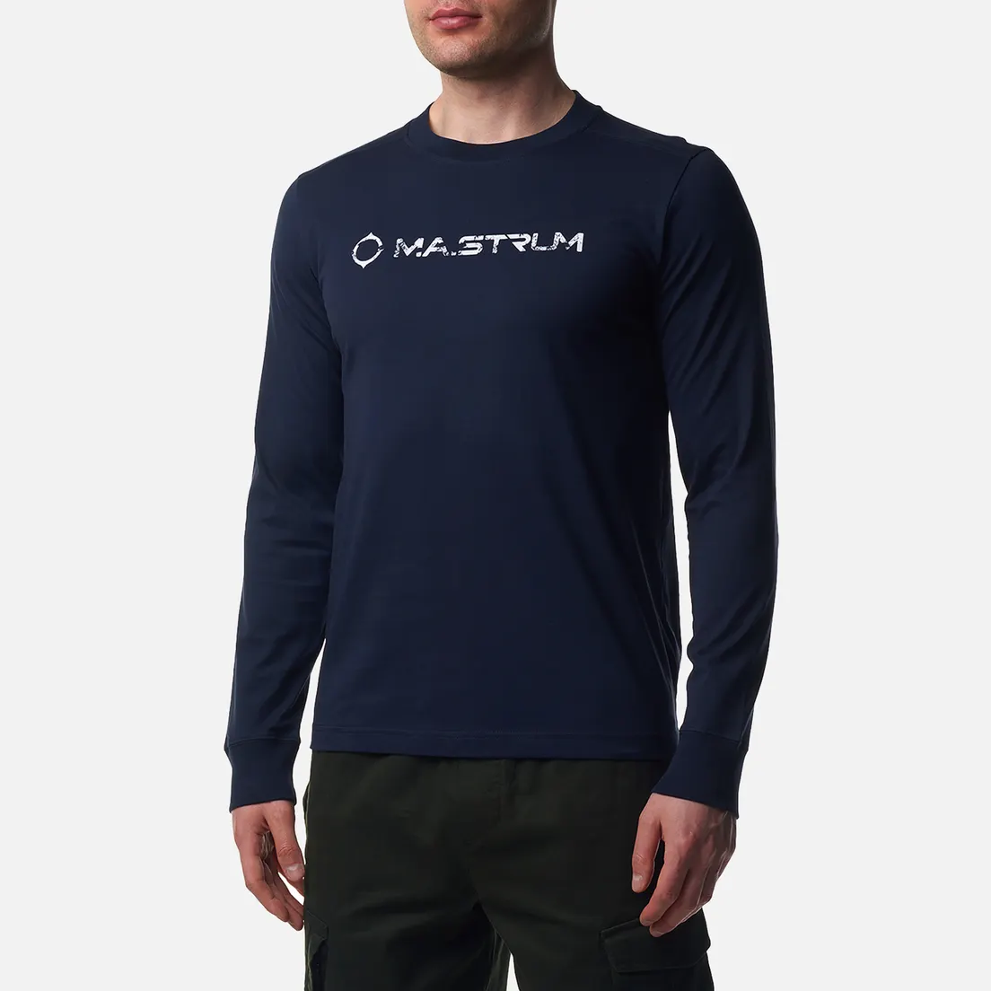 MA.Strum Мужской лонгслив Cracked Logo