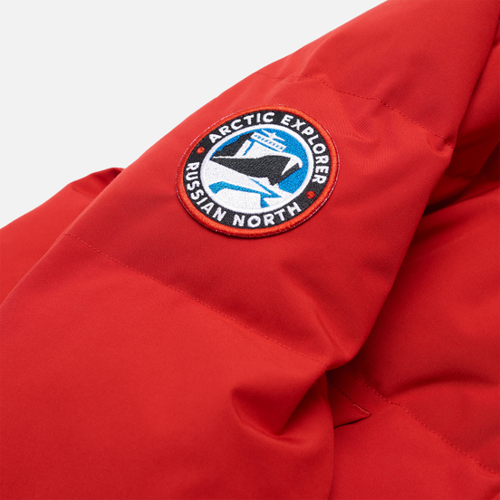 Женский пуховик Arctic Explorer Quilted Down Red