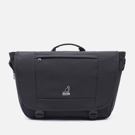 Сумка Kangol Retrocore Student Messenger, цвет чёрный