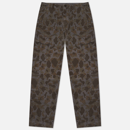 фото Мужские брюки alpha industries acu battlewash, цвет камуфляжный, размер 28/32