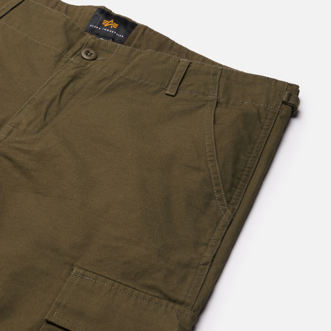 Мужские брюки Alpha Industries, цвет зелёный, размер 32 MBC51500C1-301 Cargo - фото 2
