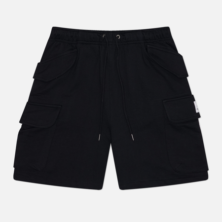 Мужские шорты Alpha Industries Essential Cargo French Terry, цвет чёрный, размер M