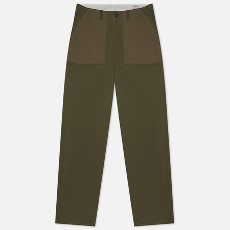 фото Мужские брюки alpha industries fatigue, цвет оливковый, размер 28/32