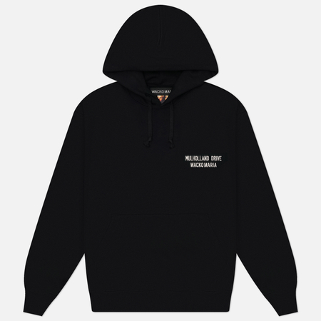 Мужская толстовка WACKO MARIA x Mulholland Drive Heavy Weight Hoodie, цвет чёрный, размер S